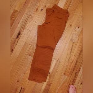 Rust Orange Pants